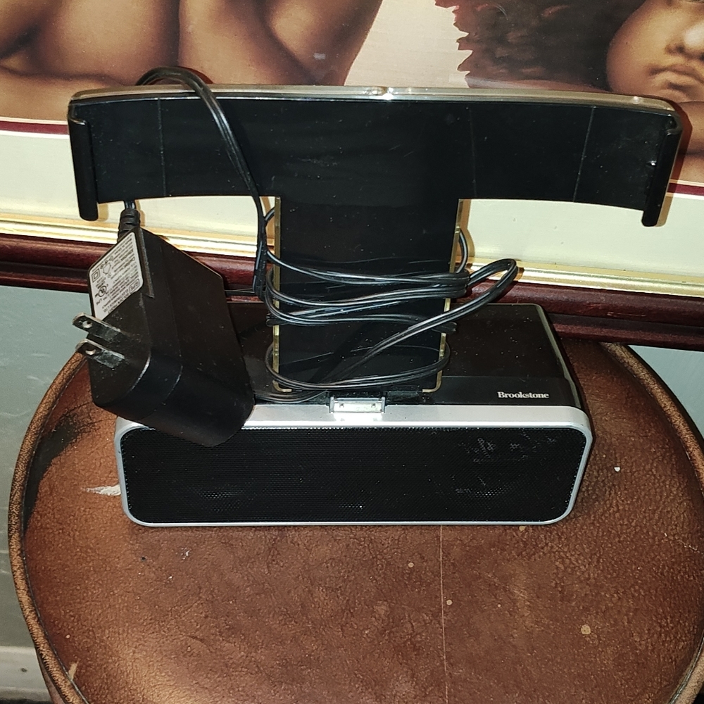 BrookStone iPad portable speaker